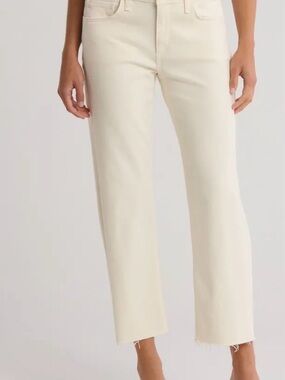 Rag & Bone Dylan Baggy Jeans in Cream